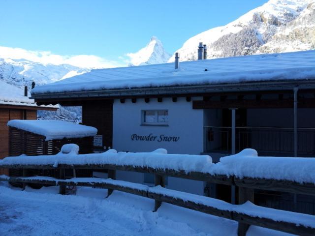 Haus Powder Snow Apartment Zermatt Exterior foto